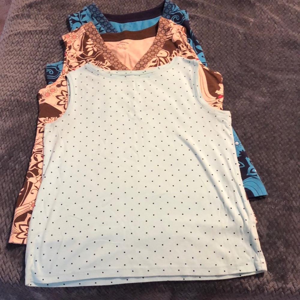 3 Croft&Barrow Vintage 2000s tank tops